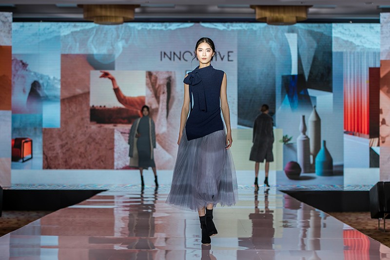 “創(chuàng)意 · 跨越 國家毛衫紗線資源共享平臺啟動儀式”在威海聯(lián)橋集團盛裝啟幕(圖30)