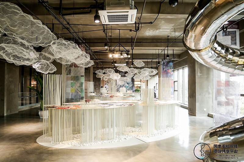 “創(chuàng)意 · 跨越 國家毛衫紗線資源共享平臺啟動儀式”在威海聯(lián)橋集團盛裝啟幕(圖21)