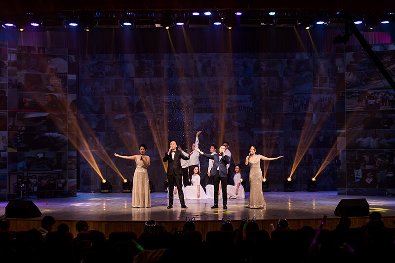 歡欣鼓舞迎新春，滿懷豪情攀高峰 | 聯(lián)橋集團(tuán)2020迎新春聯(lián)歡晚會(huì)激情開(kāi)演(圖26)